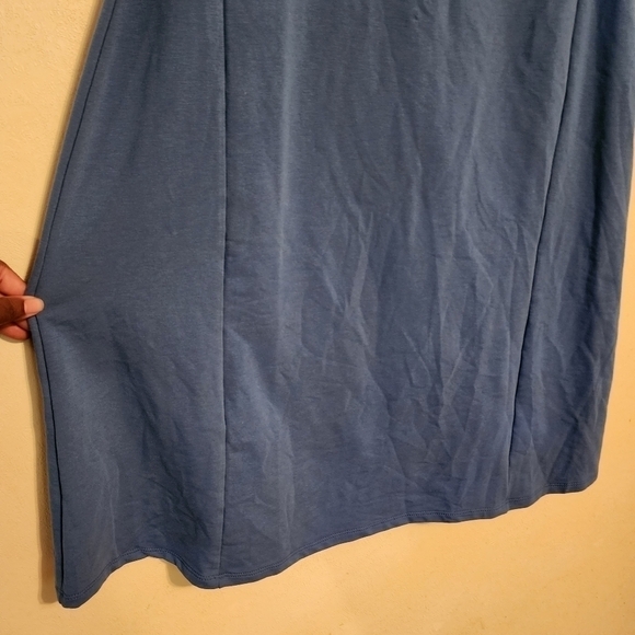 Susan Graver Weekend Sleeveless Blue Dress Size 1X - Picture 4 of 9